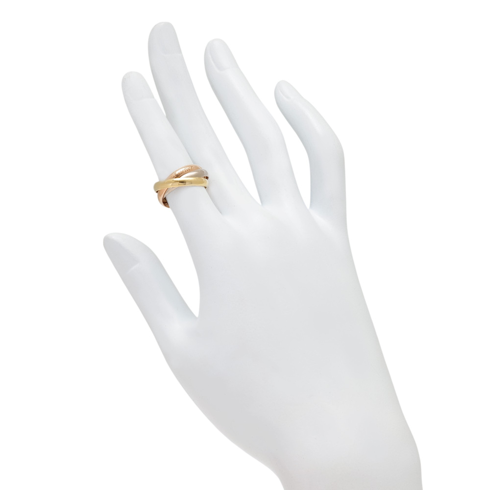 Cartier Trinity Sm Ring Tri-Gold B4086100