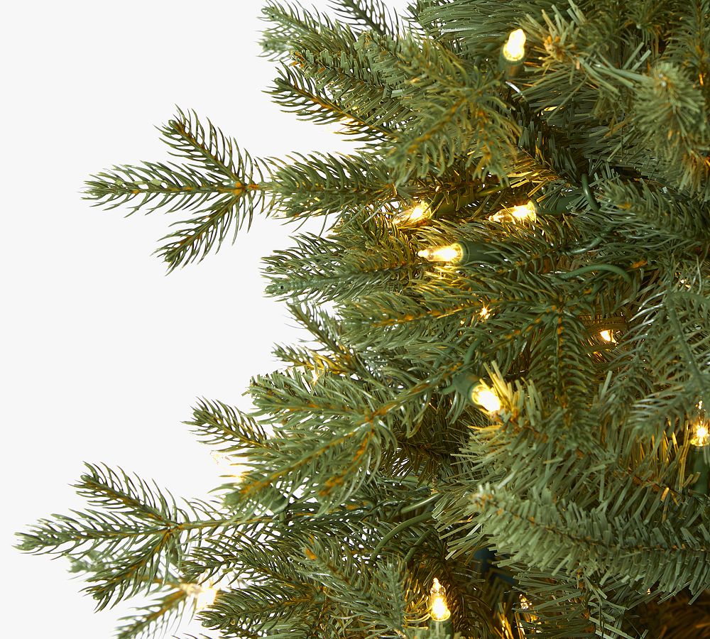 Lit New Hampshire Spruce Artificial Christmas Tree