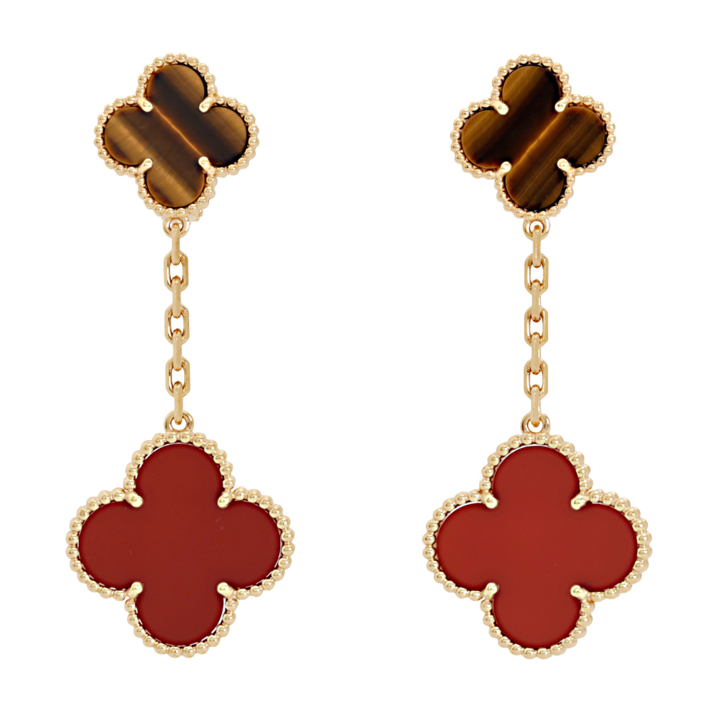 Van Cleef & Arpels Magic Alhambra Earrings 18K Yellow Gold VCARN5JR00