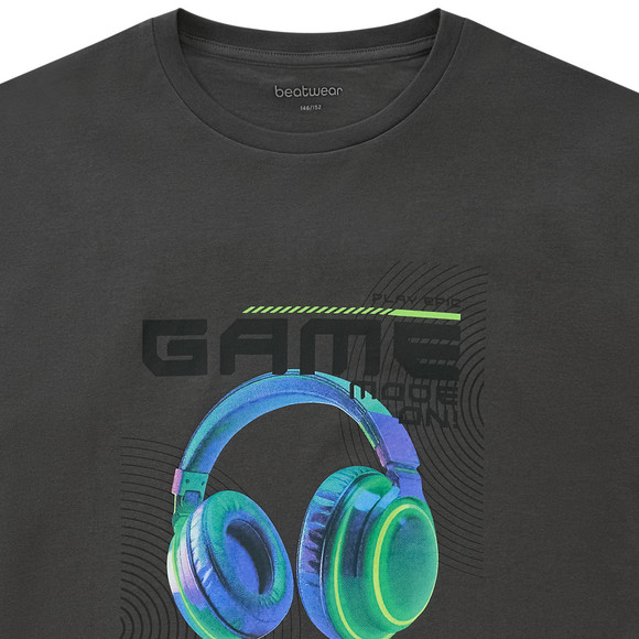 Beatwear Jungen T-Shirt mit Gamer-Print