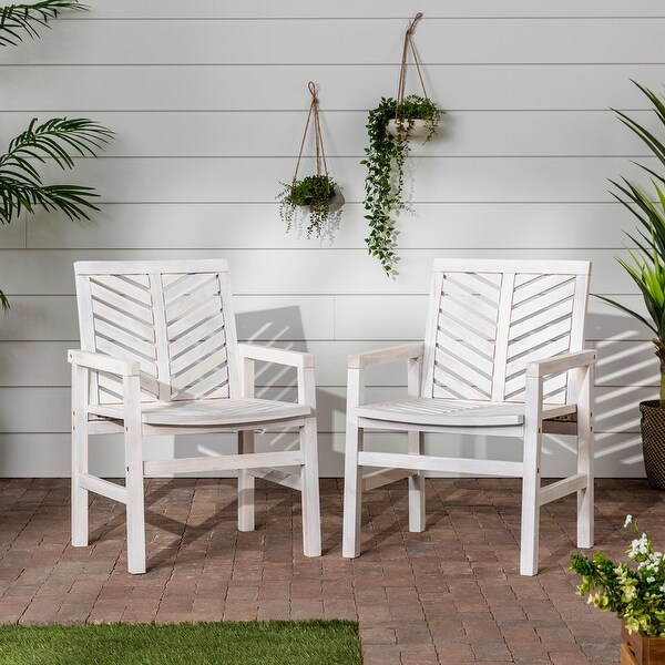 2Piece Modern Chevron Patio Chairs,Outdoor Patio Furniture Set