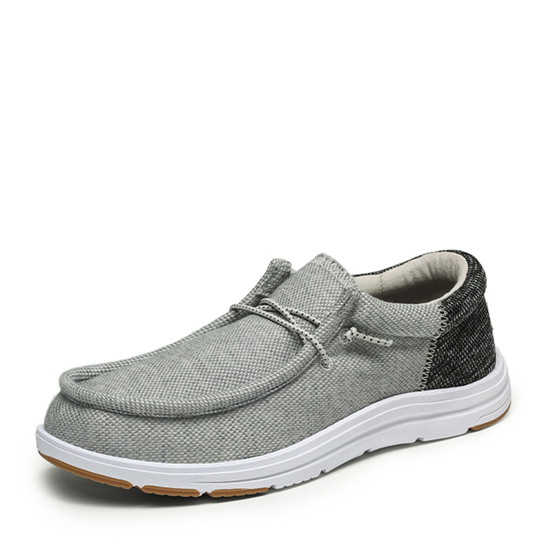Men's Knitted Fabric Slip On Casual Loafers