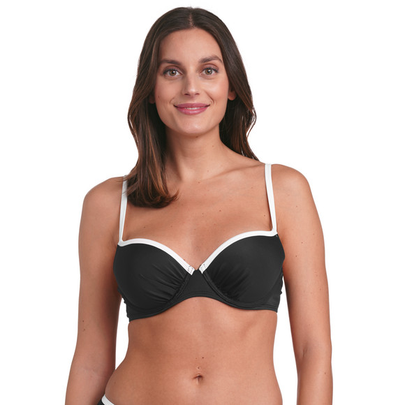 Gina Benotti Damen Bikinioberteil mit Kontrastpaspel