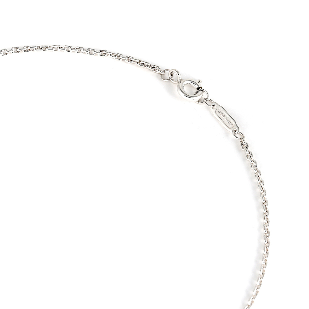 Tiffany & Co. Hardware Thin Link Sterling Silver Necklace 63104310