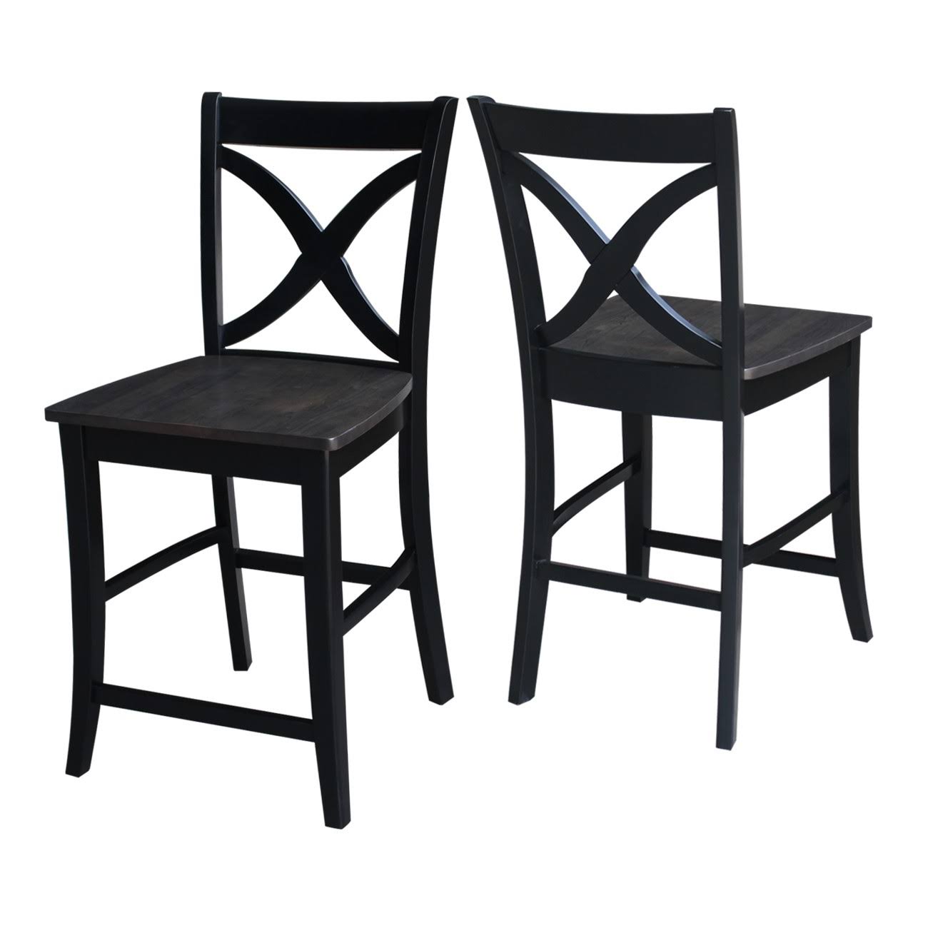 International Concepts Cosmo Crossback Counter Stool