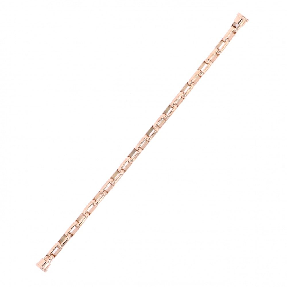 FRED Force 10 Lm Bracelet Chain K18 Pink Gold Bracelet 6B0352