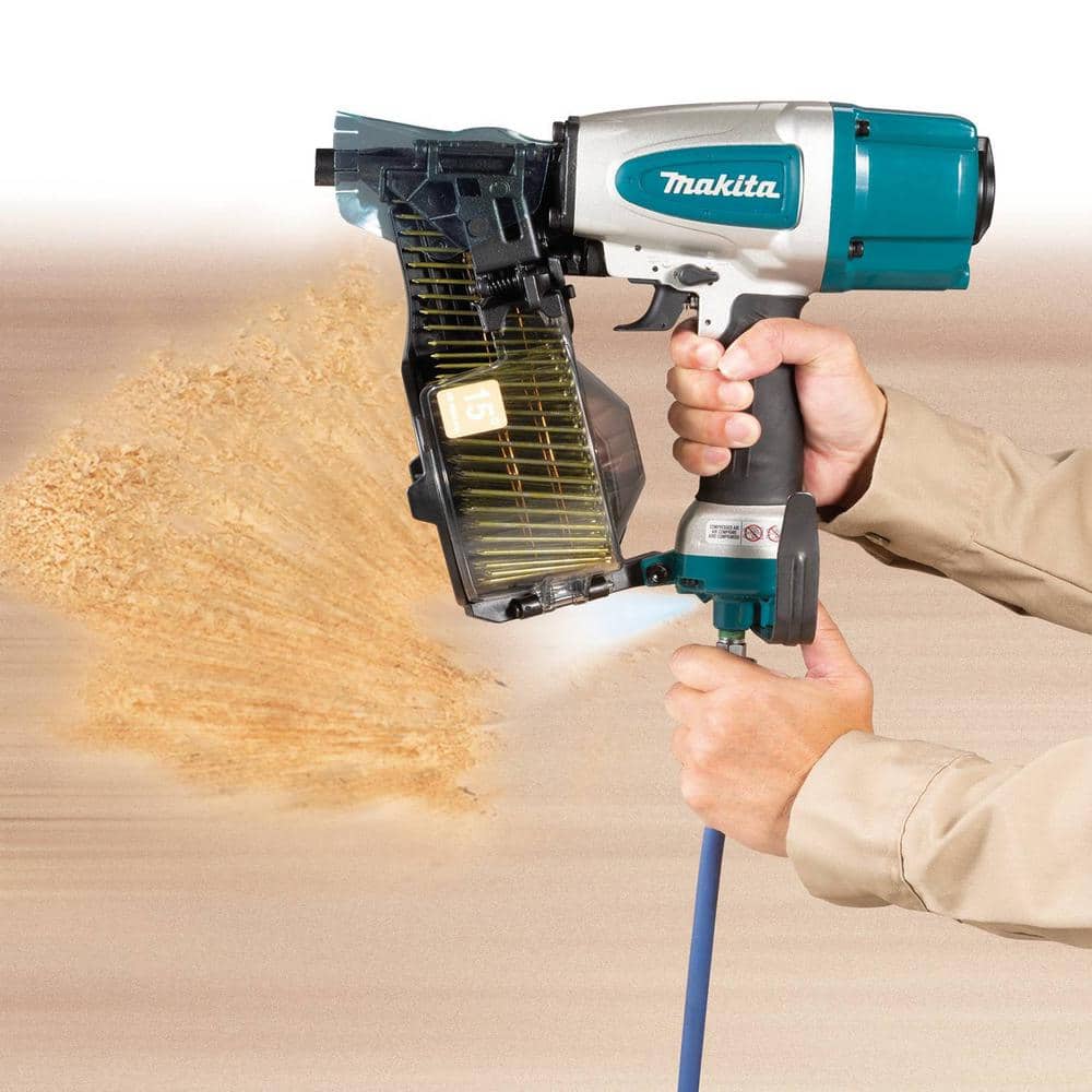 2-1/2 in. Pneumatic 15�ć Siding Coil Nailer AN613