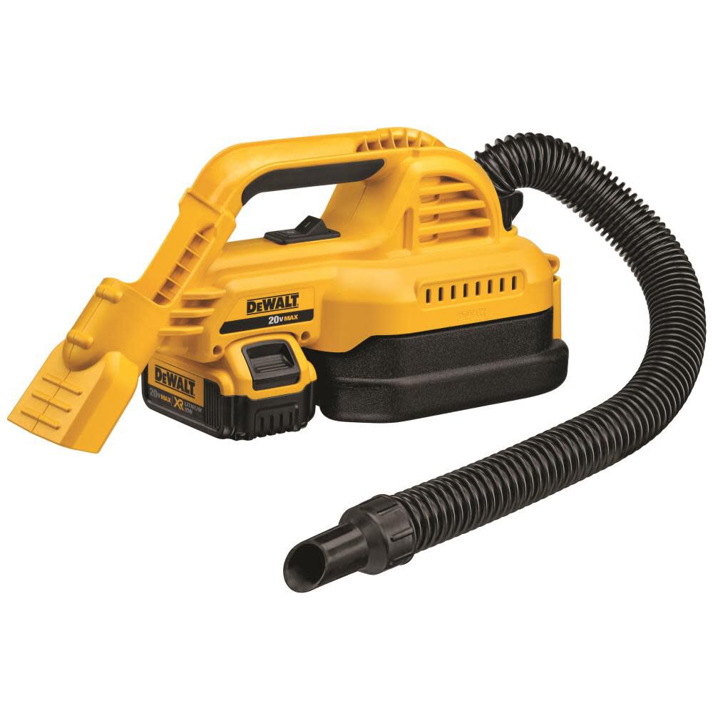 DEWALT 20 V MAX 1/2 Gallon Wet/Dry Portable Vac Kit DCV517M1