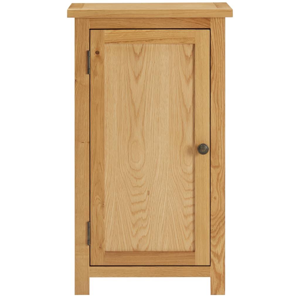 vidaXL Cupboard 17.7x22x12.6x22x33.5x22 Solid Oak Wood