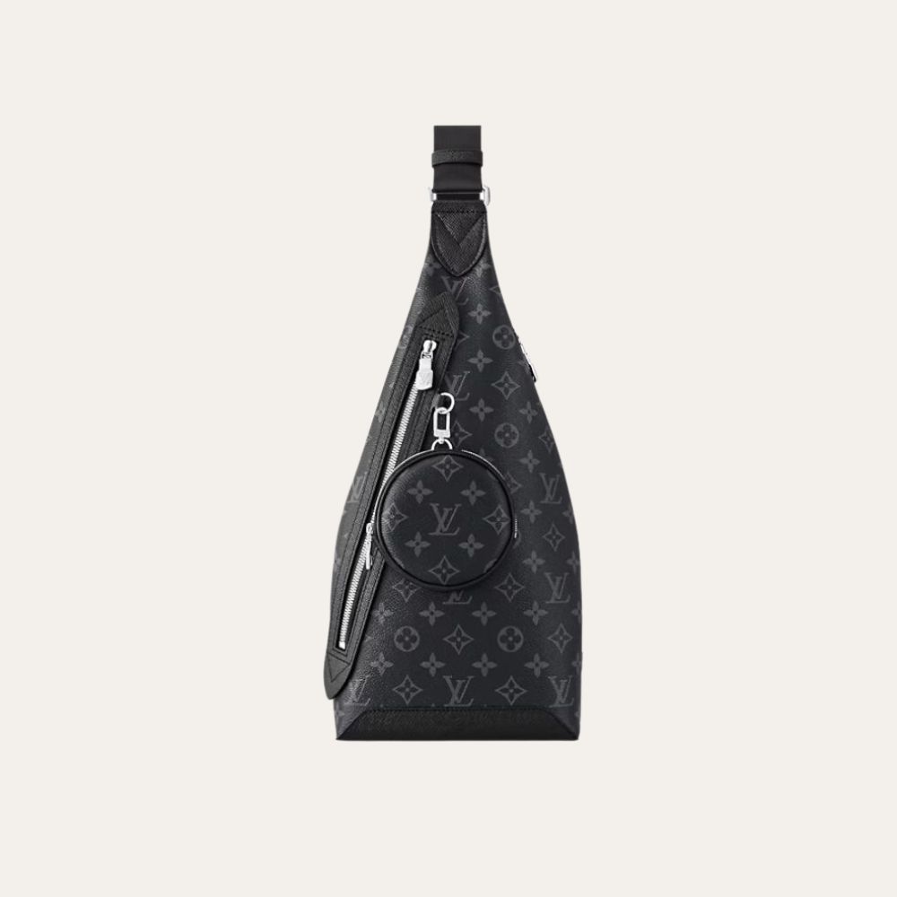 Louis Vuitton Duo Slingbag Black 7.9 Inches M30936