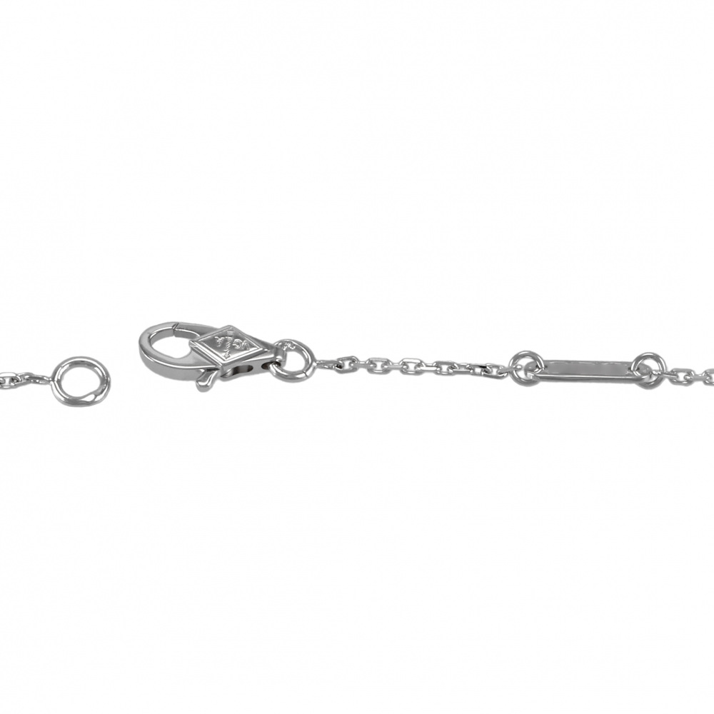 Van Cleef & Arpels Frivole Necklace 18K White Gold Diamond VCARP3W300