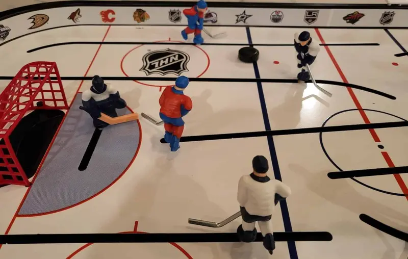 STIGA NHL Stanley Cup Table Hockey Game – Officially Licensed, 3D Players & Scale Replica Rink