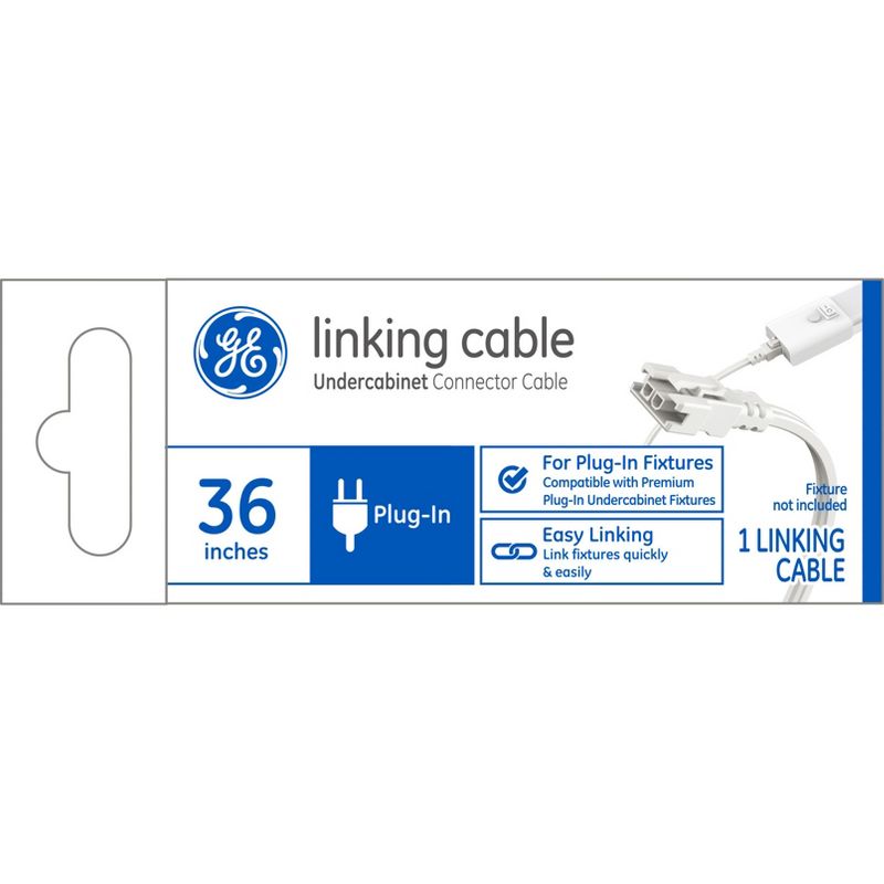 GE 36" Wire Linking Cable for Plug-In Undercabinet Fixtures