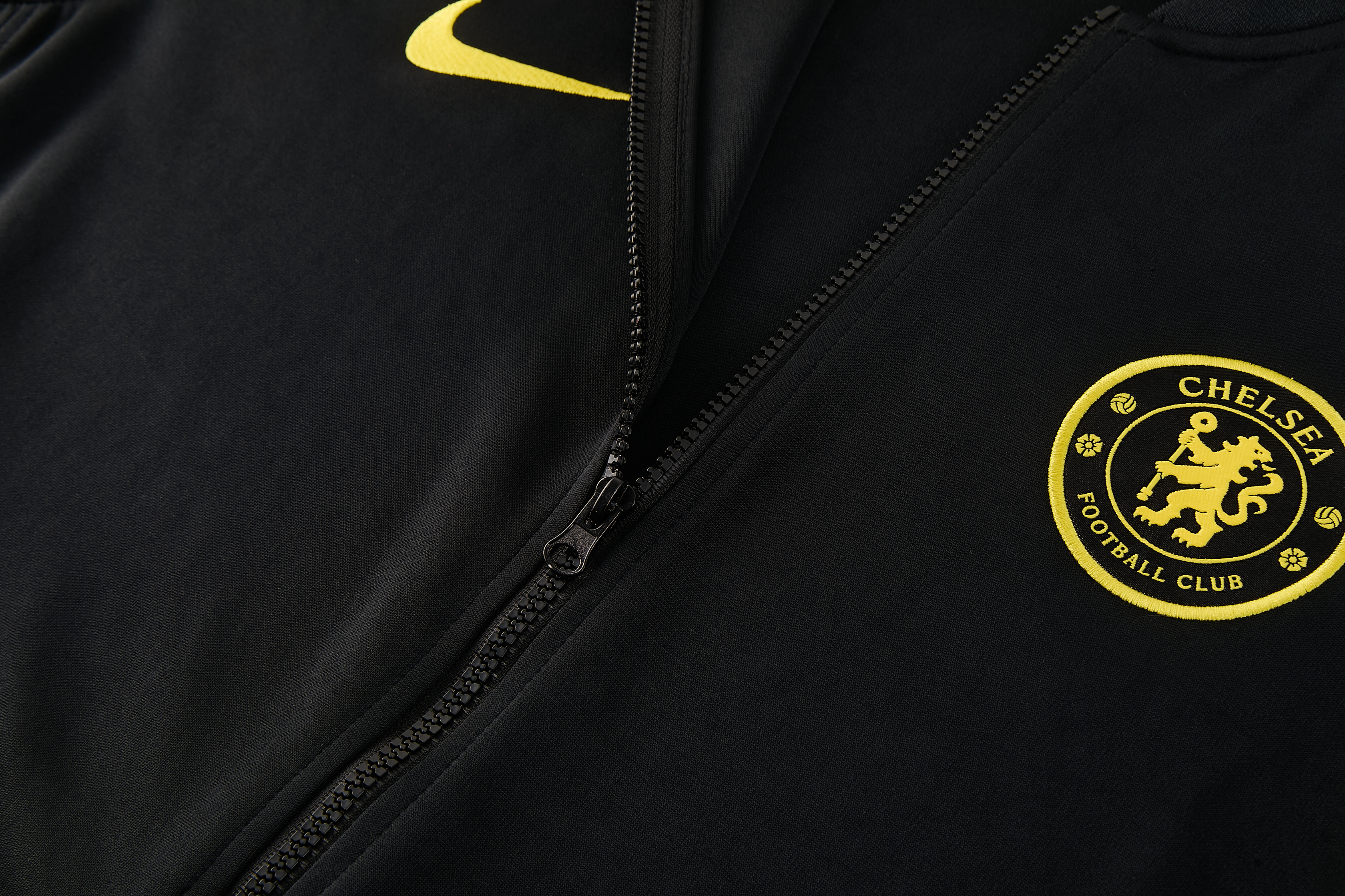 Chelsea 26/27 Full Zipper Training Suit - Black