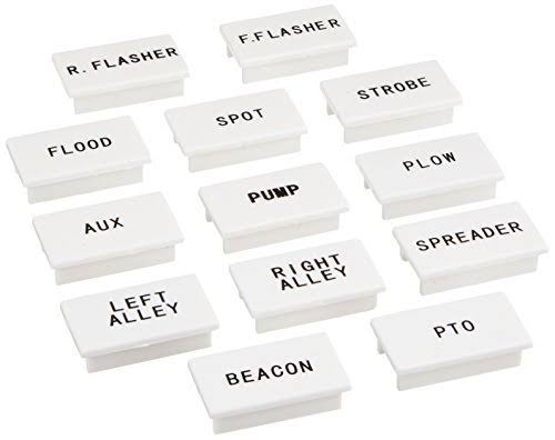 Buyers Products 6391106 Switch Box,6-Function,Backlit