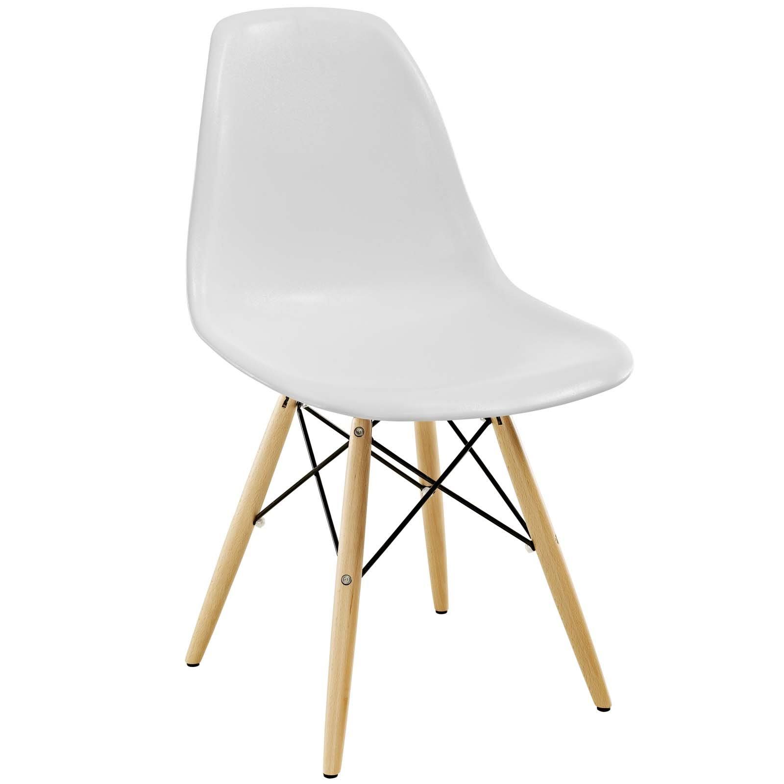 Modway Pyramid Dining Side Chair (Red)