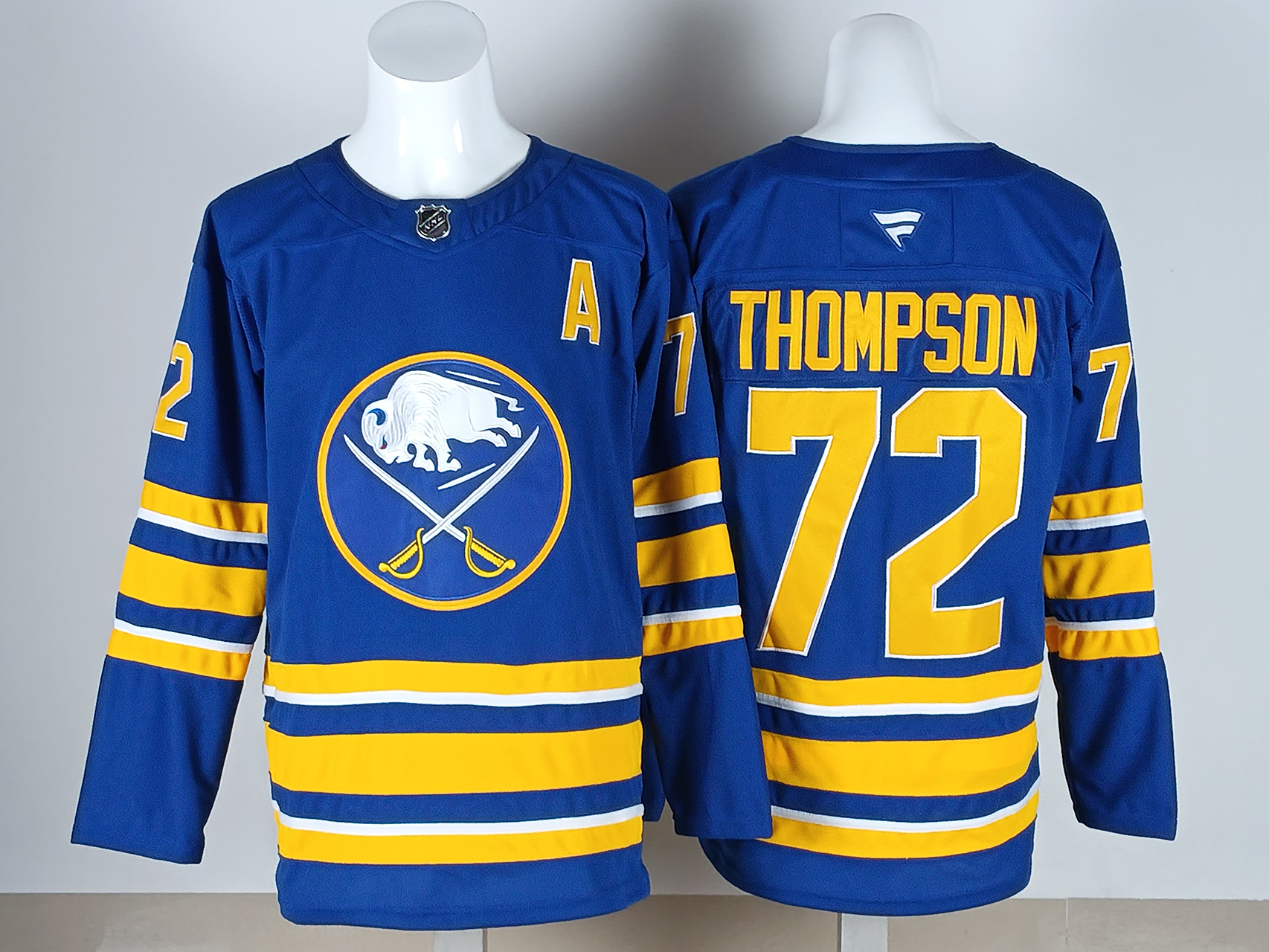 Men's Buffalo Sabres Tage Thompson #72 Fanatics Royal Player Jersey