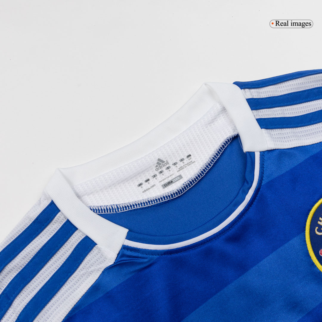 Retro Soccer Jersey Chelsea Home Long Sleeve 2011/12