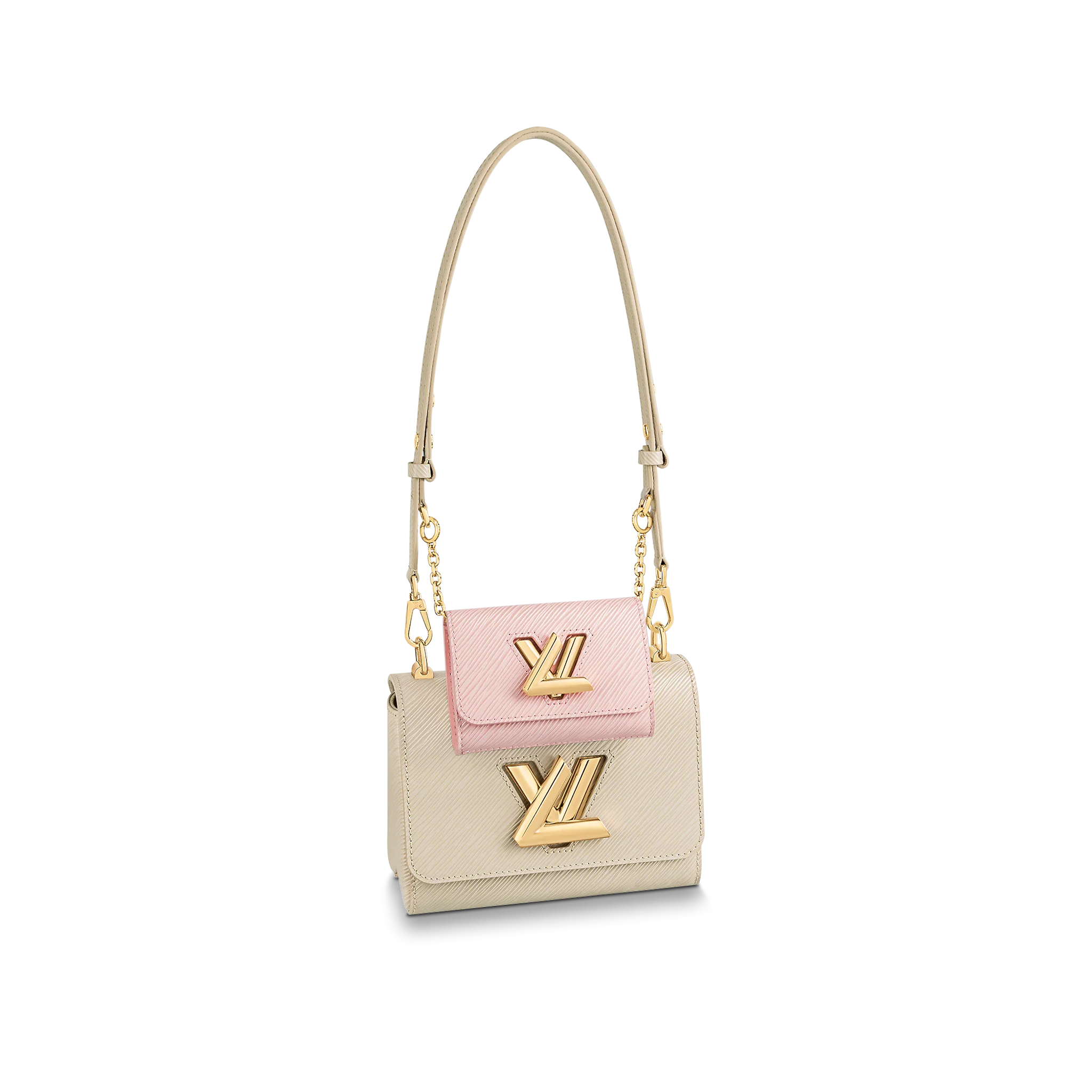 Louis Vuitton Twist Mm 19Cm Pink