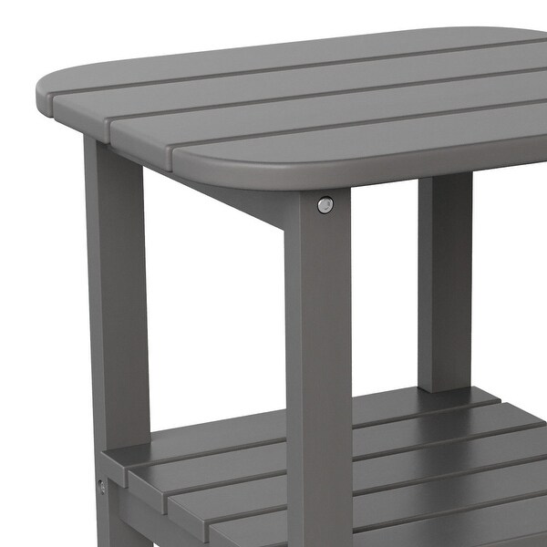 AllWeather Adirondack Style Patio Side Table
