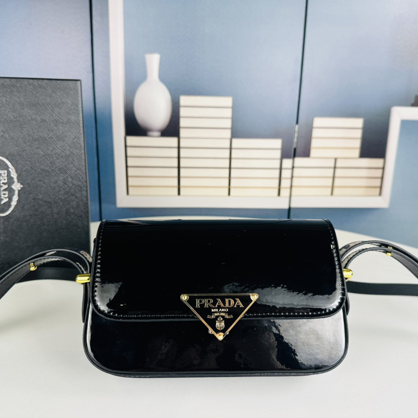 Prada soft calf crossbody bag - cnluxepick
