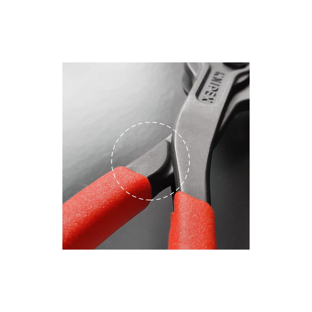 Knipex 8 In. TwinGrip Slip Joint Pliers with Dipped Handle