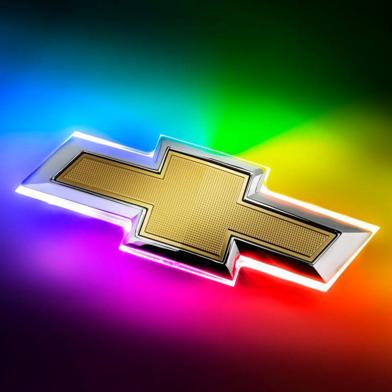 Oracle Lighting 2014-2015 Chevrolet Camaro Illuminated Bowtie - Dual Intensity - Gloss Black