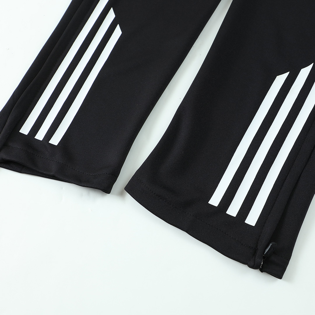 Real Madrid 1/4 Zip Tracksuit 2025/26 Kids Black