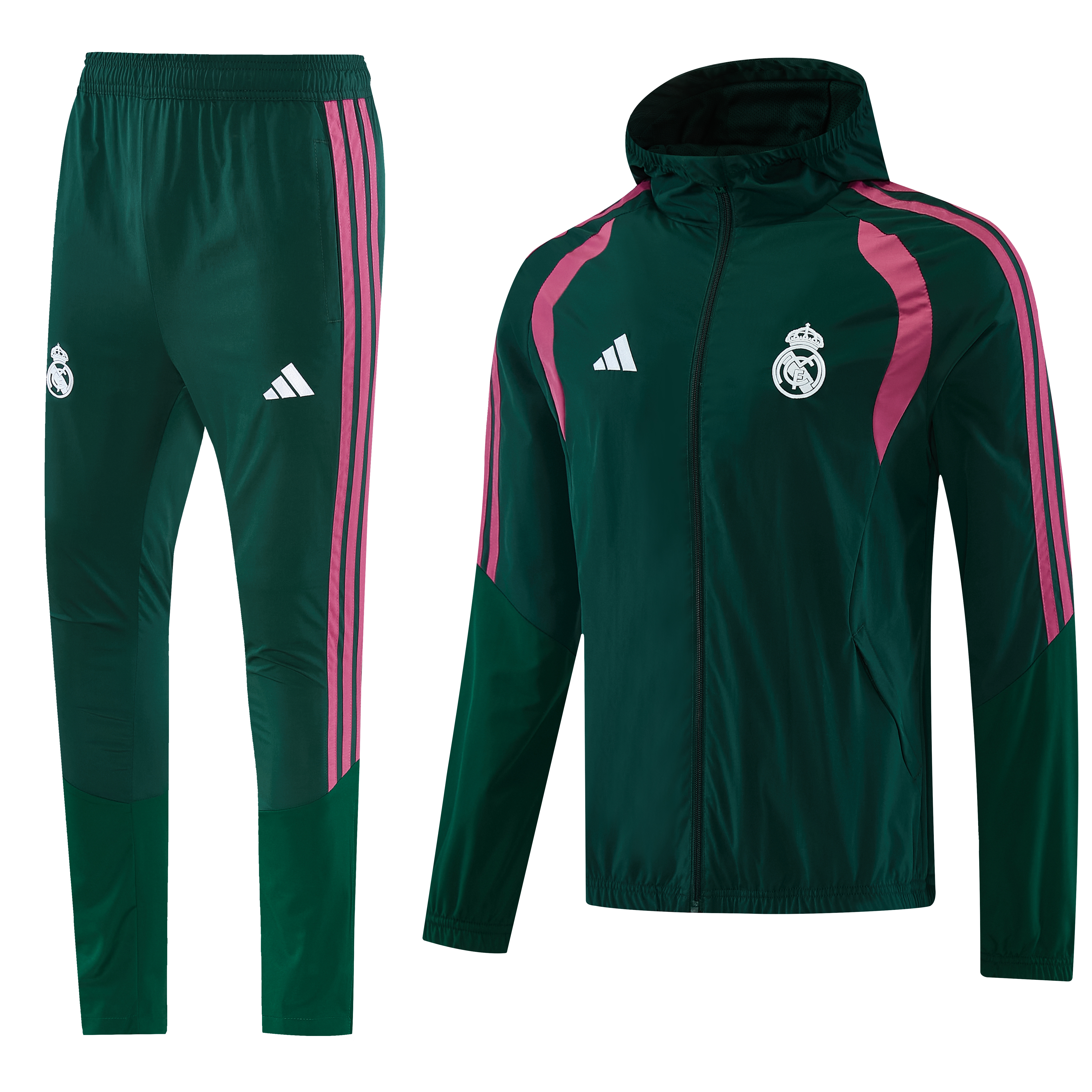 Real Madrid 26/27 Training Suit Zipper Hoodie Windbreaker