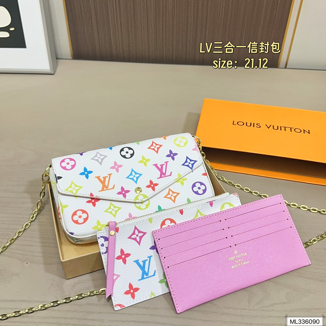 LV 3-in-1 Envelope Bag - cnluxepick