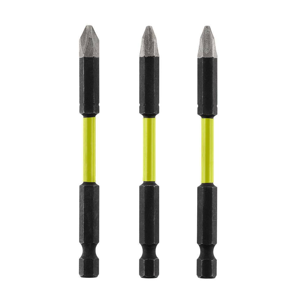 RYOBI 3-12 in. Diamond Grit Impact Drive Bits (3-Piece) A96301