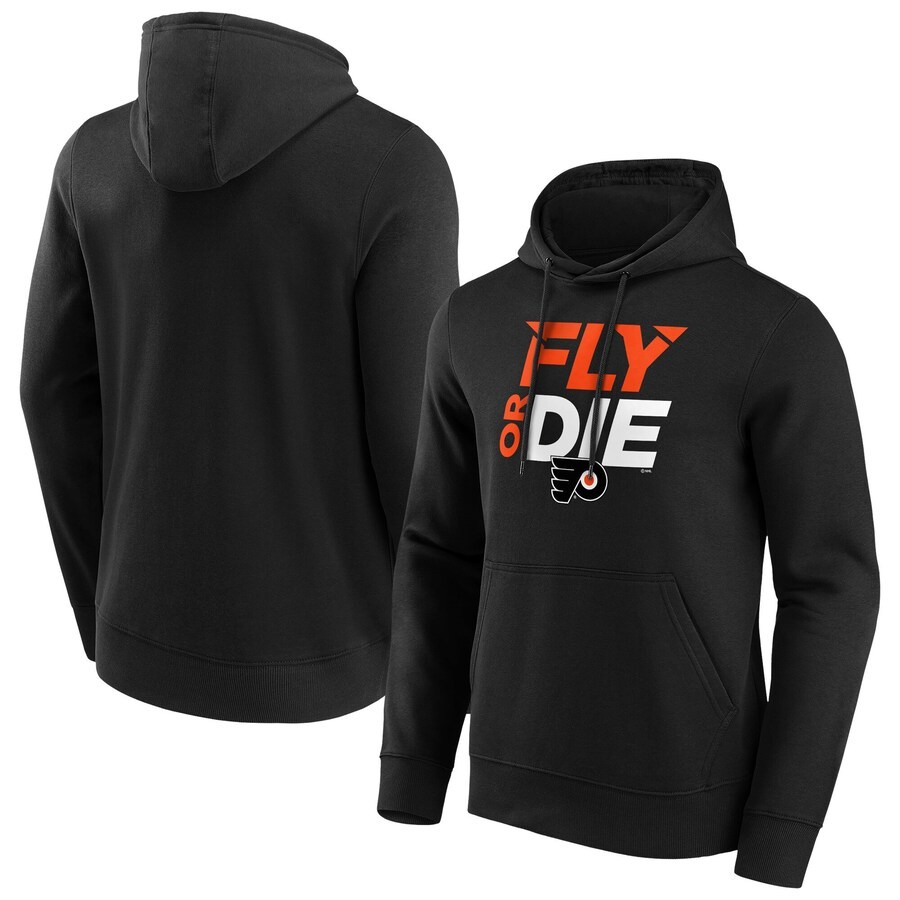 Men's Philadelphia Flyers Fanatics Branded Hometown Graphic Hoodie - Black