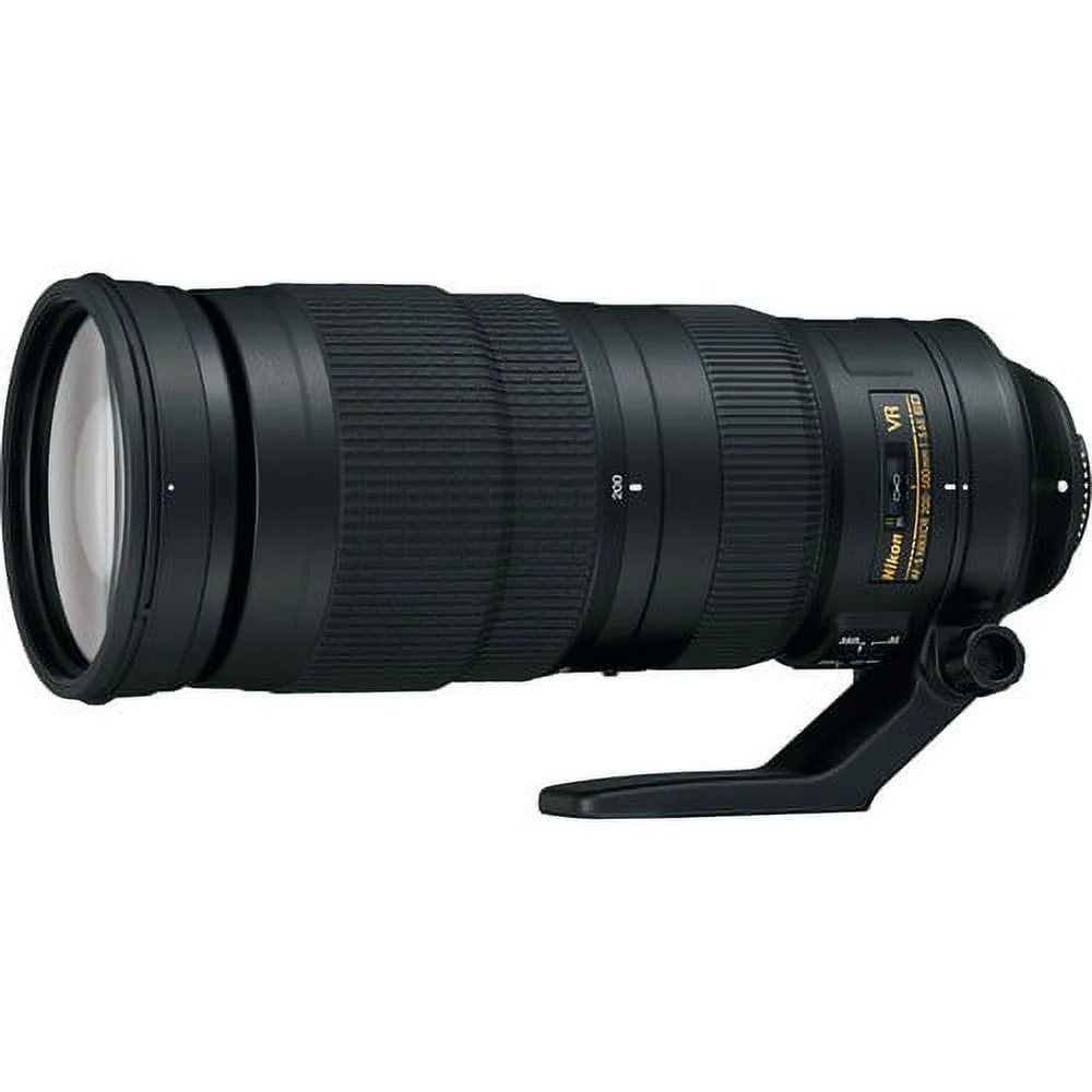 Nikon AF-S NIKKOR 200-500mm f/5.6E ED VR Lens (Nikon F Mount) Pro Bundle with Sling Backpack, Filter Kit, UV Filter, Lens Cap Keeper and More