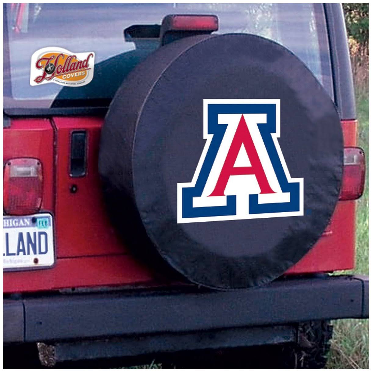 Holland Bar Stool Arizona Tire Cover in Black - 25.5 inch x 8 inch