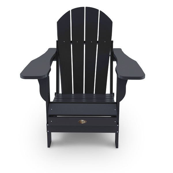 Leisure Line Recycled Plastic Folding Adirondack Chair