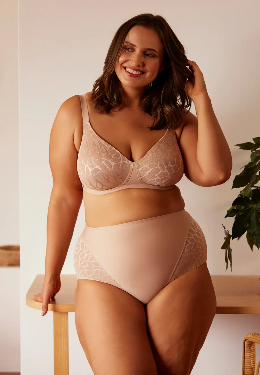 Culotte taille haute Perfect curves Blush