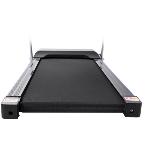 Electric Exercise Treadmills for, Digital Foldable Exercise Machine Treadmills, 15.7″ Wide Tread Belt, 12 KM/h Max Speed, Easy Assembly Motorized Running Machine, 220lbs, S1546