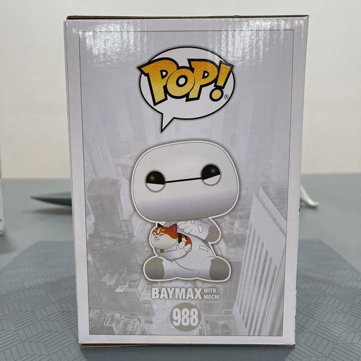 Funko Pop! Big Hero 6 #988 - Baymax [6 inch] with Mochi Exclusive