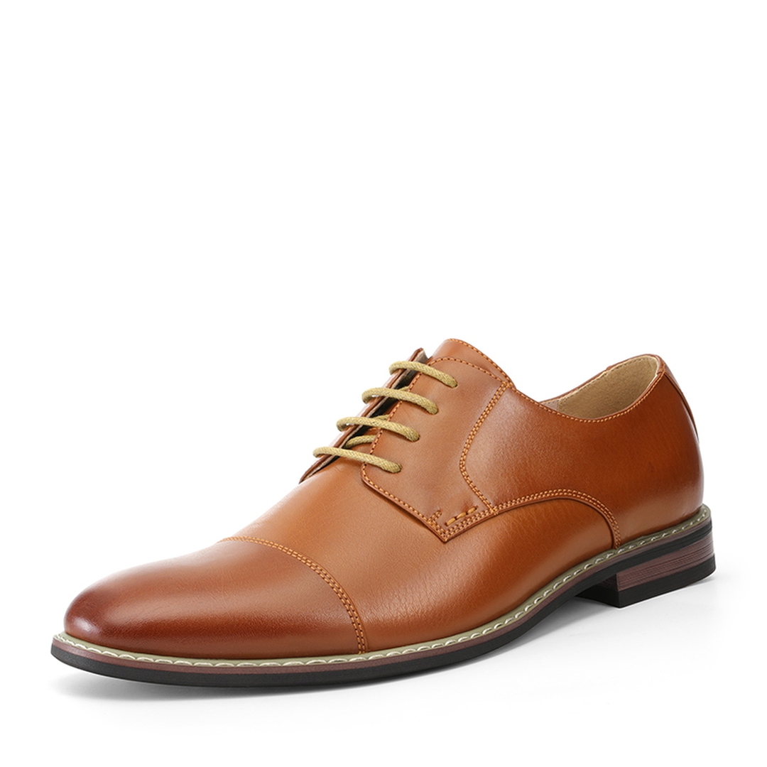 Men's Classic Cap-Toe Formal Oxford Shoes