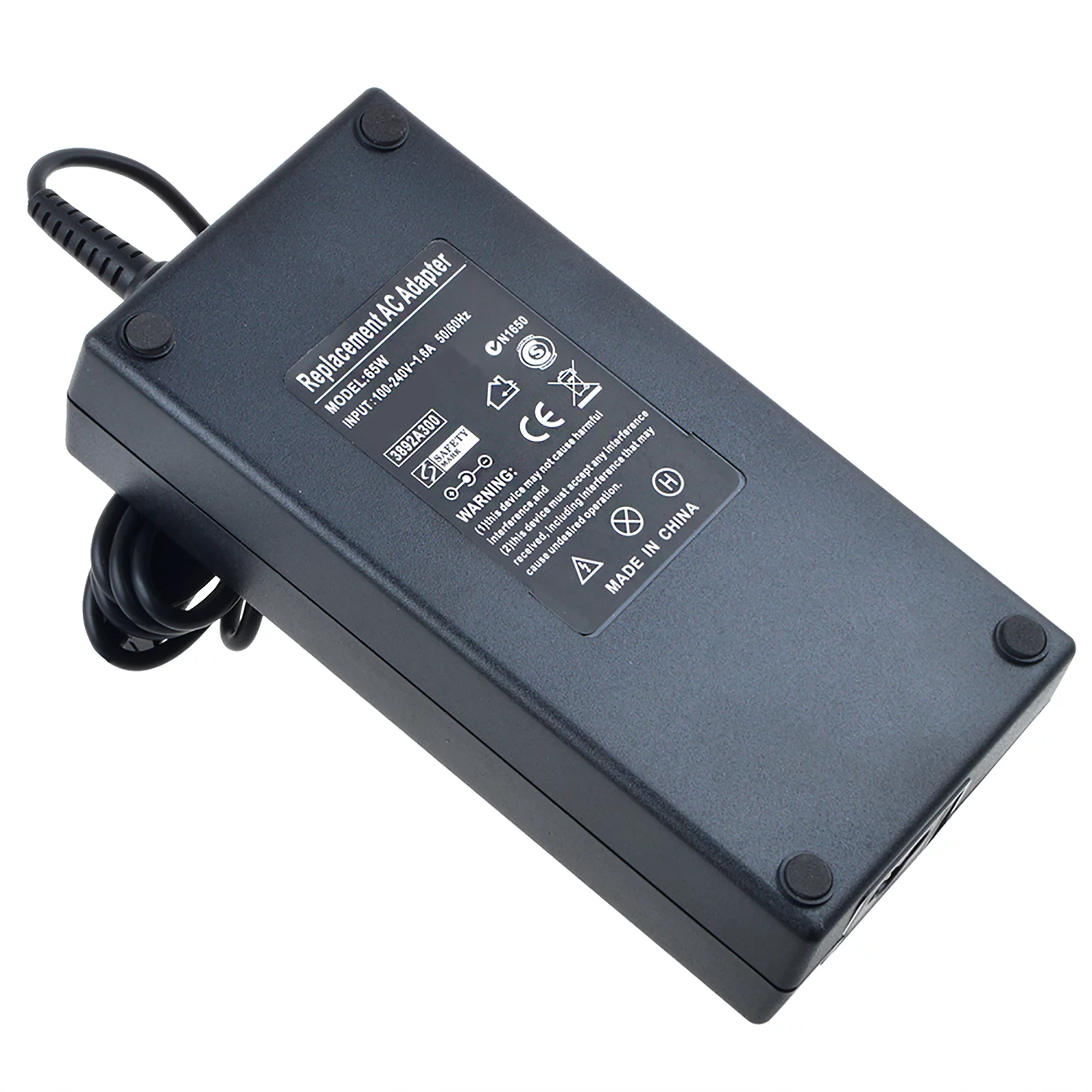 PKPOWER AC DC Adapter For Delta 36001857 0B56090 Lenovo Power Supply Cord Cable PS Charger Input: 100 - 240 VAC Worldwide Use Mains PSU
