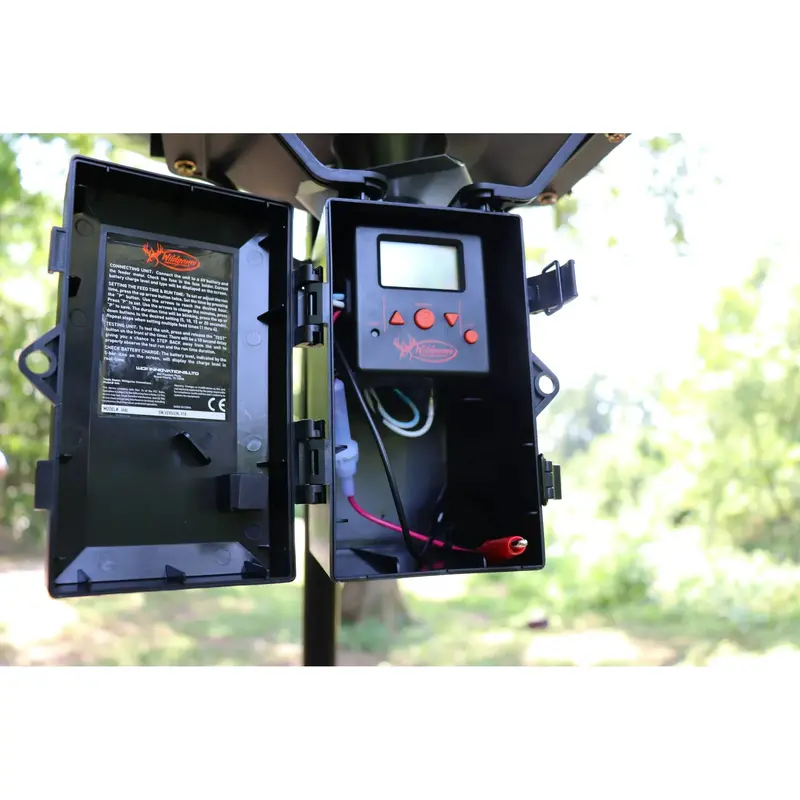Wildgame Innovations Quick-Set Game Feeder – 30-Gallon Automatic Wildlife Feeding System