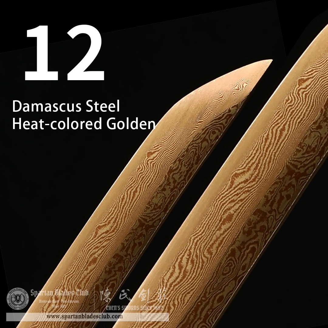 Custom Your Katana | Damascus Steel | Spartan Blades Club | CHEN'S SWORDS 1892 - Spartan Blades Club - 陳氏劍莊1892