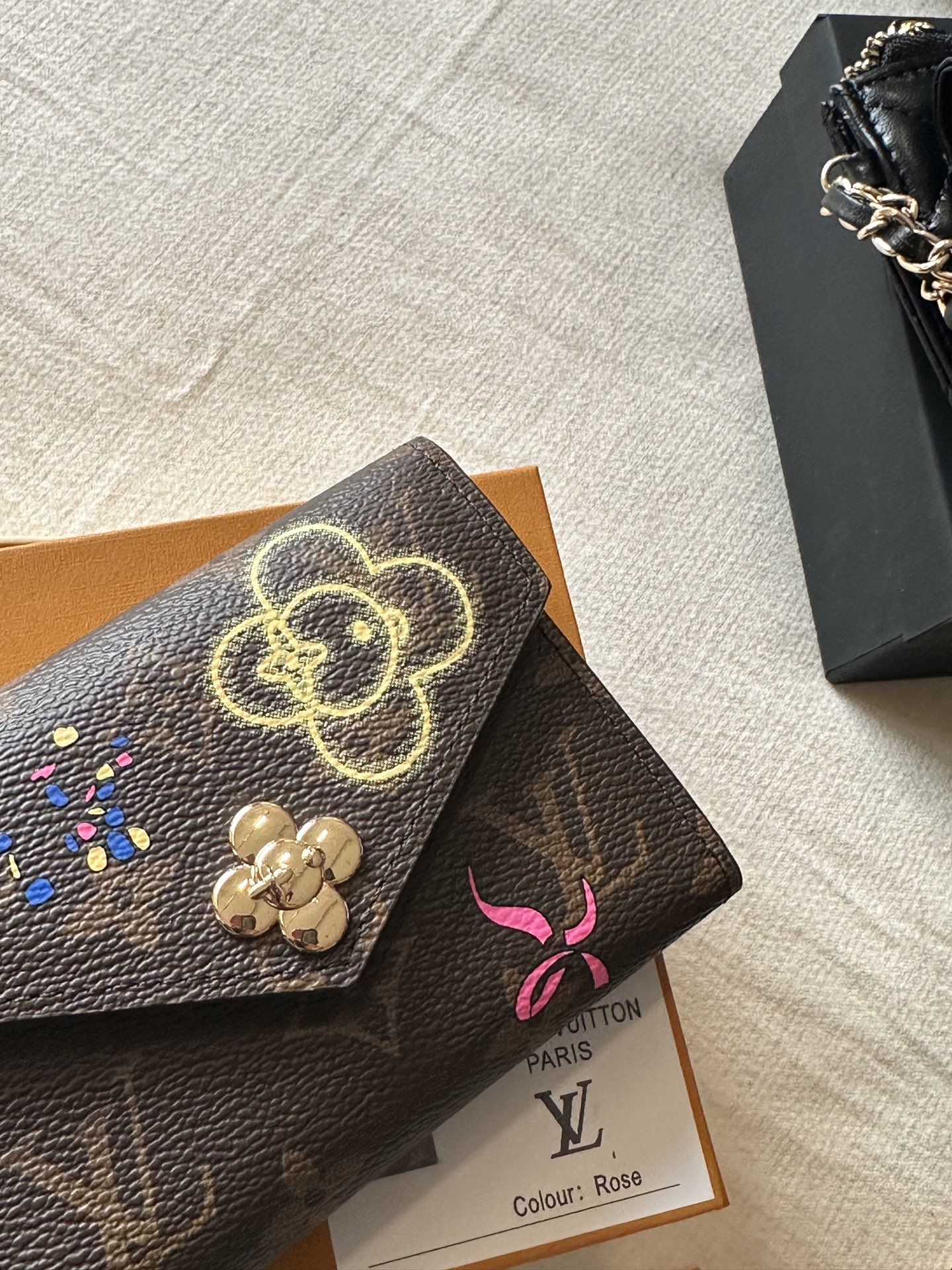 LV Christmas Collection Wallet - cnluxepick