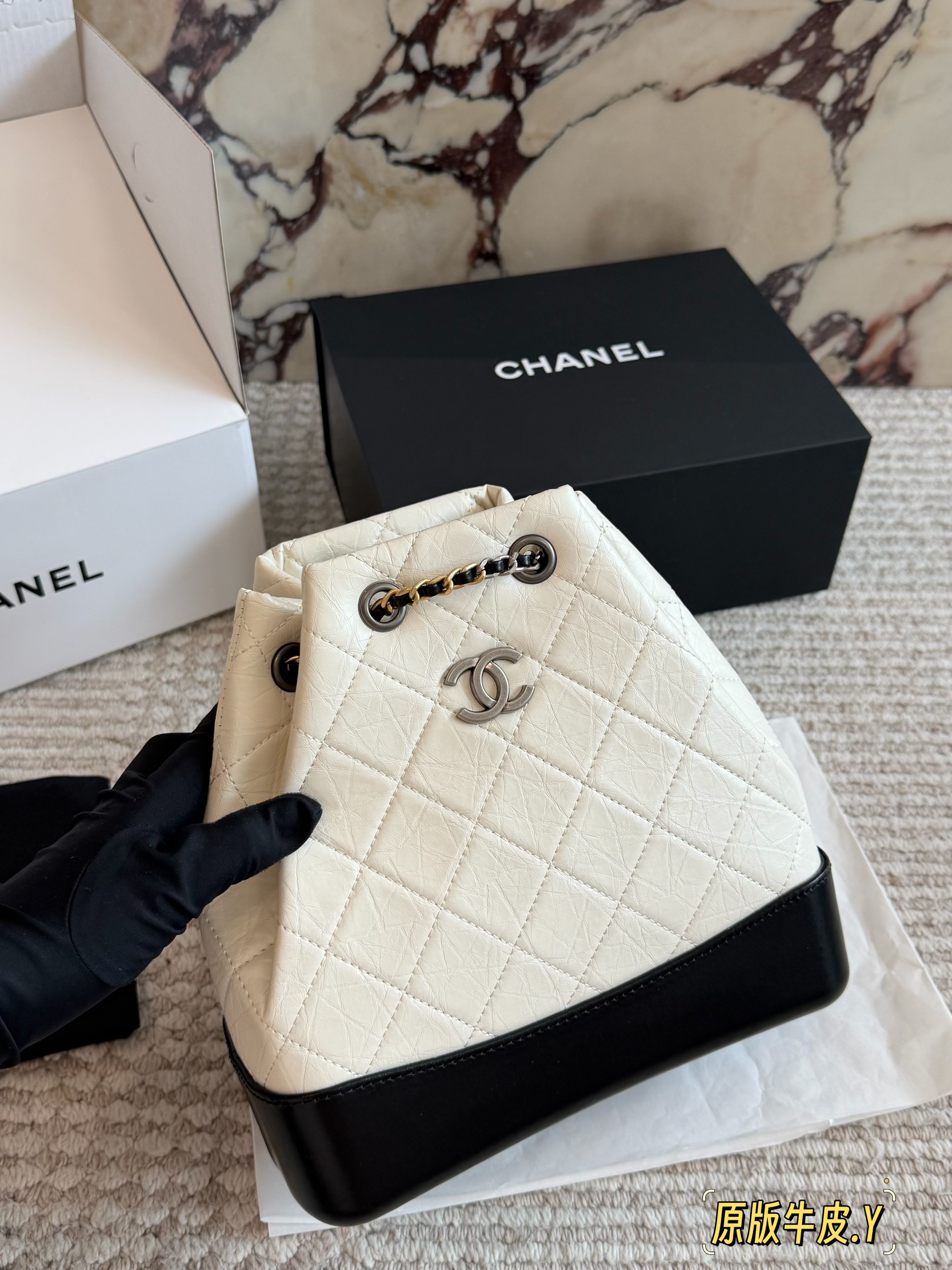 Chanel Gabrielle Hobo Backpack - cnluxepick