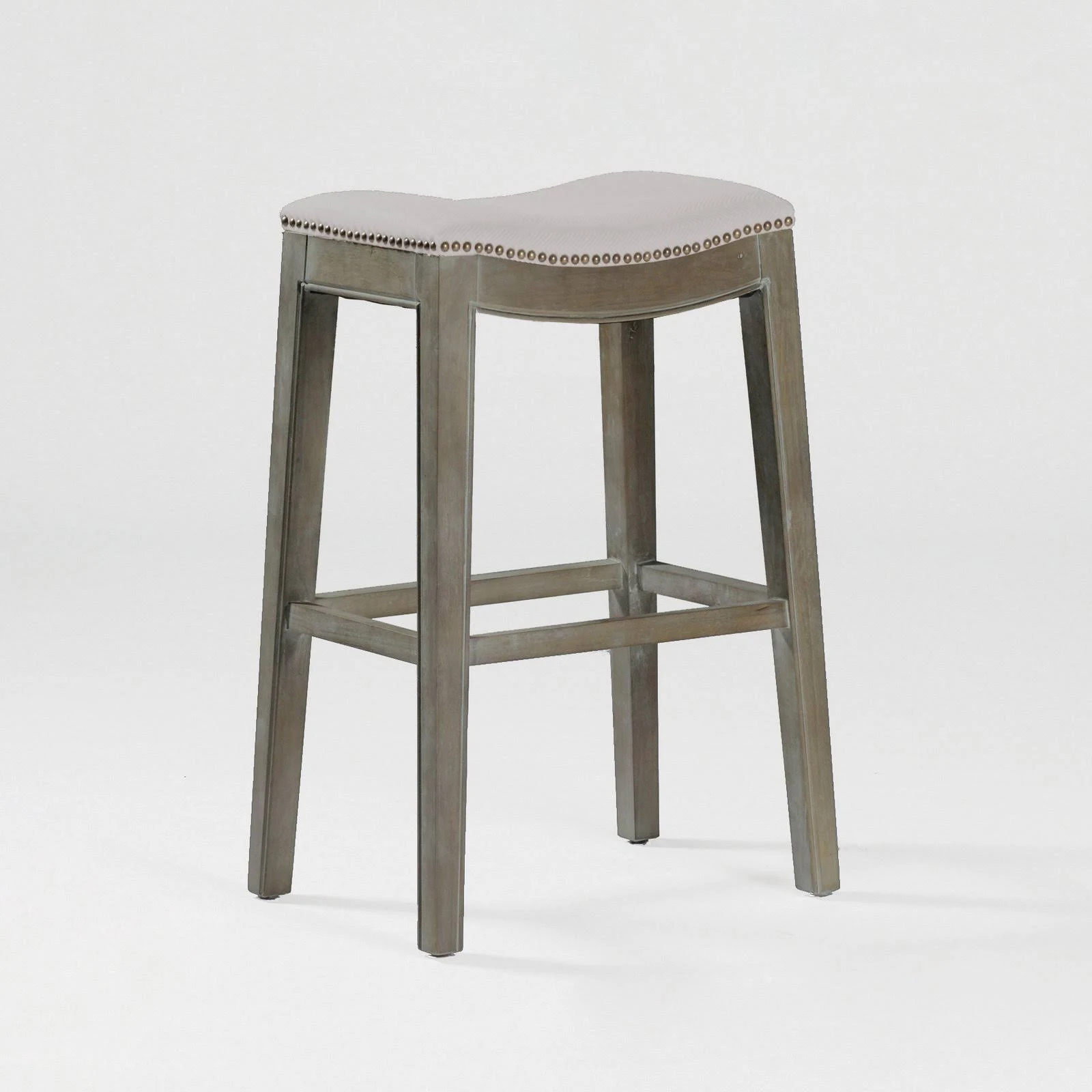 Gabby Vivian Burnished Oak Counter Stool