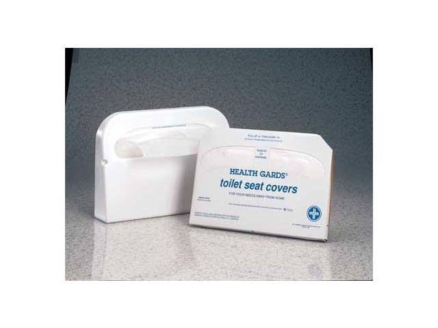 Health Gards Toilet Seat Covers, White, 250 Covers/Pack, 20