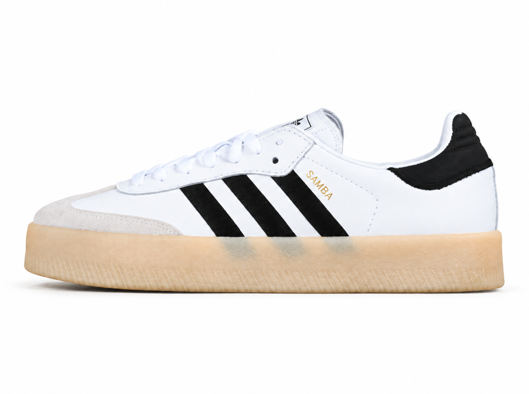 Adidas Samba Vegan White/Black/Brown IG5744