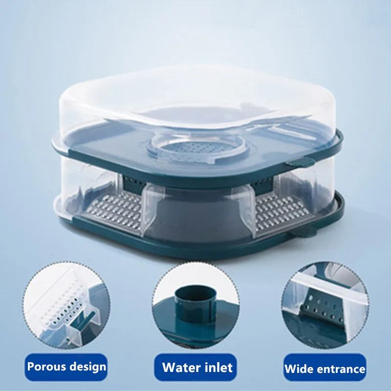 2PCS Reusable Household Cockroach Trap Box