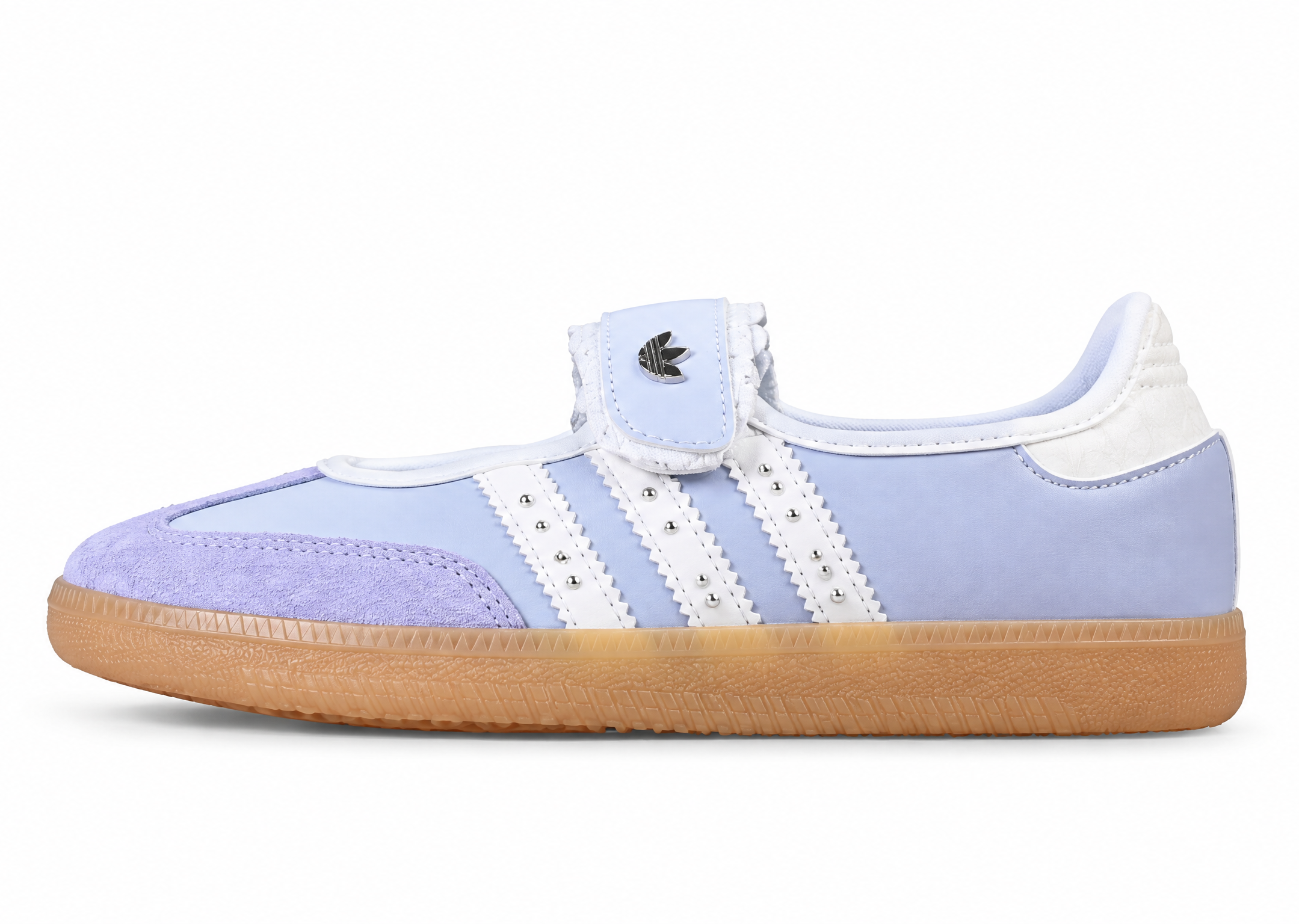 Adidas Samba Jane Mary Jane Lazy Life Shoes Light Blue/Blue LA5345