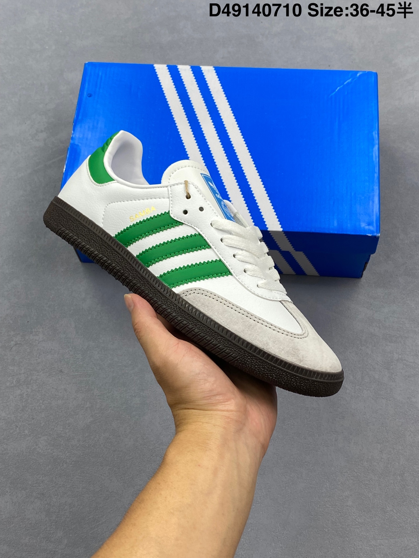 Adidas three-leaf low-top casual sports shoes - cnluxepick
